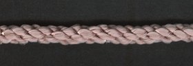 Cushion Cord Natural per mtr; Dusty Rose