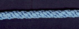 Cushion Cord Natural per mtr; Electric Blue