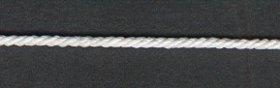 3mm, 3 Ply Cord White per mtr 3mm, 3 Ply Cord White per mtr