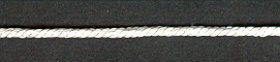 3mm, 3 Ply Cord Silver-Grey per mtr 3mm, 3 Ply Cord Silver-Grey per mtr