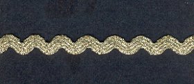 1765 Metallic Ric Rac