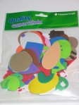 (image for) Set Small Alphabet (A)10 pack. Size 33x30mm