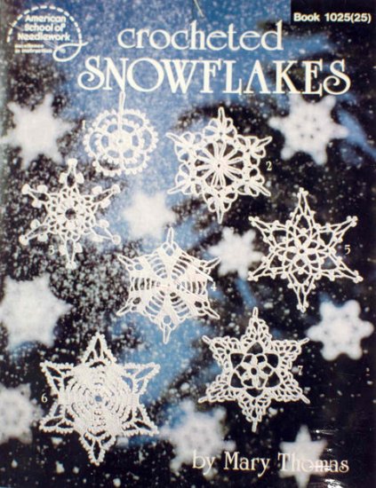 (image for) Crocheted Snowflakes
