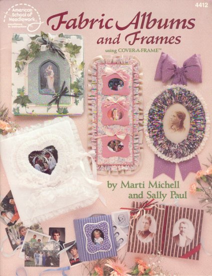 (image for) Fabric Albums and Frames