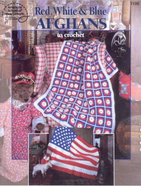 Red, White & Blue Afghans to crochet