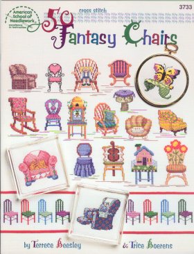 Cross Stitch 50 Fantasy Chairs Cross Stitch 50 Fantasy Chairs