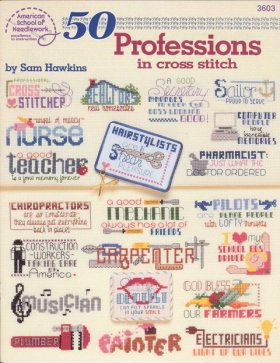 50 Professions in Cross Stitch