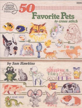 50 Favourite Pets to Cross Stitch