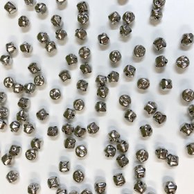 Jingle Bells Nickel 10 mm 100 piece bag