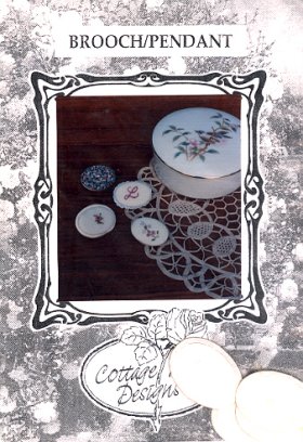 Brooch / Pendant, makes 2 Brooches or Pendants