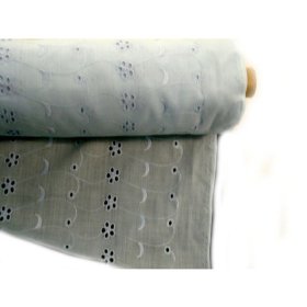 Broderie Anglaise Baby Blue 114cm