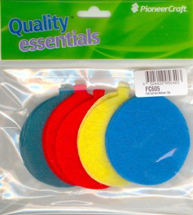 Felt Cut Out Balloon 10p