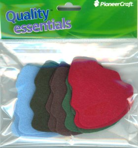 Felt Cut Out Tree 10p