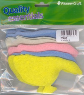 Felt Cut Out Duck 10p