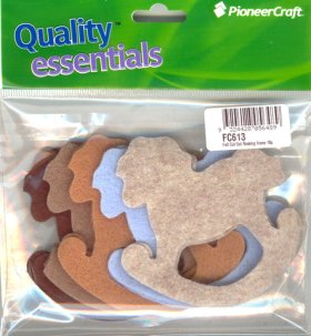 Felt Cut Out Rocking Horse 10p
