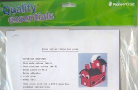Train Tissue Box