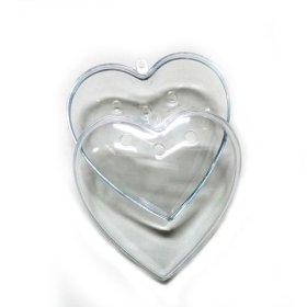 Crystal Pot Pourri Heart Gift Box 100mmx100mm