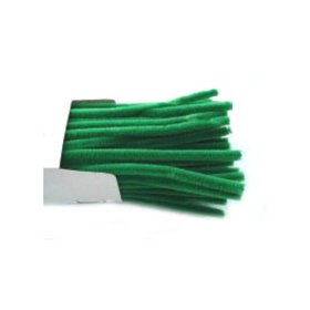 Chenille Sticks 12mm; Kelly 100p