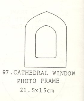Cathedral Window Frame Cathedral Window Frame