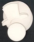 (image for) Set Small Alphabet (C)10 pack. Size 33x23mm