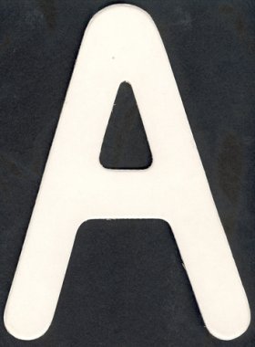 Upper Case Alphabet (A)1 piece Upper Case Alphabet (A)1 piece