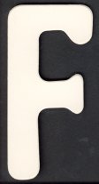 (image for) Set Small Alphabet (C)10 pack. Size 33x23mm