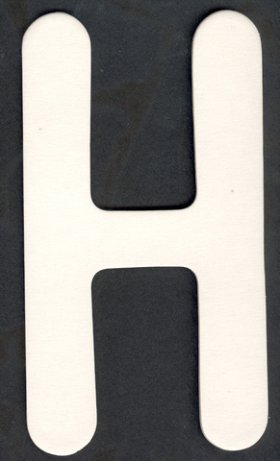 Upper Case Alphabet (H)1 piece Upper Case Alphabet (H)1 piece