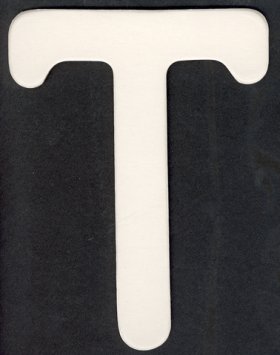 Upper Case Alphabet (T)1 piece Upper Case Alphabet (T)1 piece