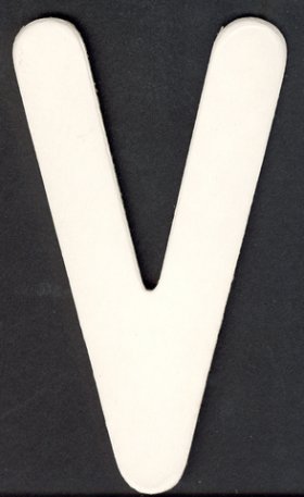 Upper Case Alphabet (V)1 piece Upper Case Alphabet (V)1 piece