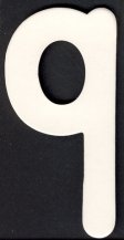 (image for) Set Small Alphabet (C)10 pack. Size 33x23mm