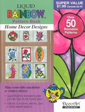 Liquid Rainbow Pattern Book: Home Decor Designs