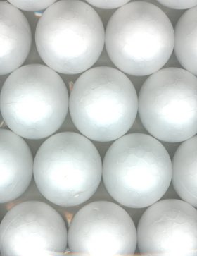 50mm Foam Balls carton of 1150 50mm Foam Balls carton of 1150