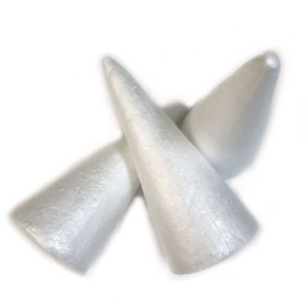 15 cm Polystyrene Foam Cone 15 cm Polystyrene Foam Cone
