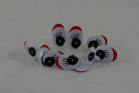 (image for) Set Small Alphabet (E)10 piece. Size 33x18mm