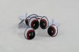 (image for) Set Small Alphabet (E)10 piece. Size 33x18mm