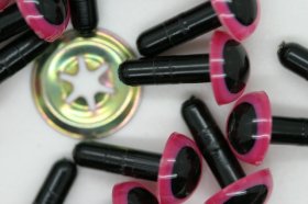 9mm Pink Cry Eye 50p 9mm Pink Cry Eye 50p