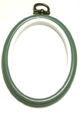 Flexi Hoop Oval 2 x 3in Fern 1p