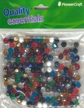 8mm Faceted Beads Mixed 100g 8mm Faceted Beads Mixed 100g