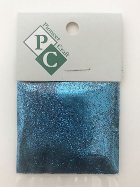 Fine Glitter .3mm 6g Sachet, Turquoise Fine Glitter .3mm 6g Sachet, Turquoise