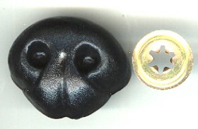 Bear Nose 50mm Black 10p Bear Nose 50mm Black 10p