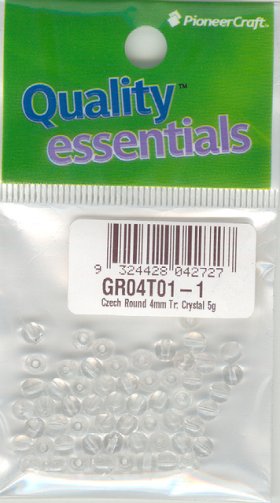 4mm Tr Crystal 5g