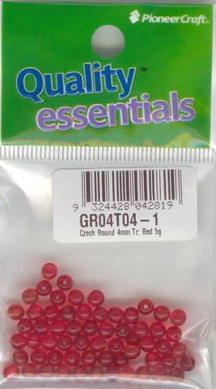 (image for) 4mm Tr Red 5g