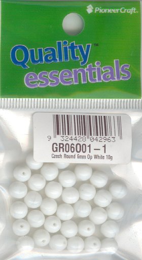 6mm Op White 10g