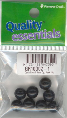 10mm Op Black 10g 10mm Op Black 10g