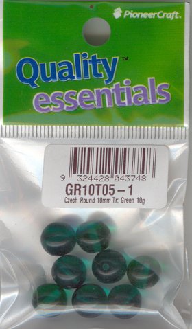 10mm Tr Green 10g