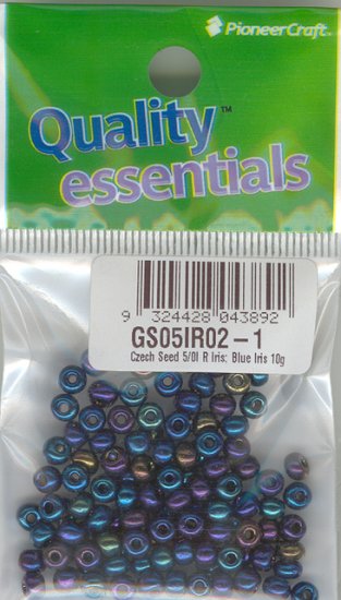 (image for) Czech Seed 5/0I R Blue Iris 10g