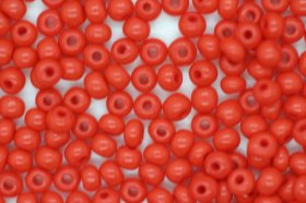 Czech Seed 8/0 Op Red 100g