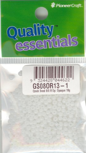 Czech Seed 8/0 Op Opaque 10g