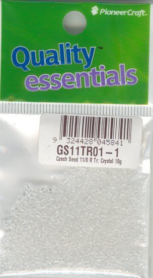 (image for) Czech Seed 11/0 R Tr Crystal 10g