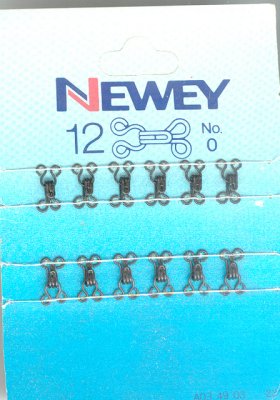 Hook & Eyes Size 0 (Black)